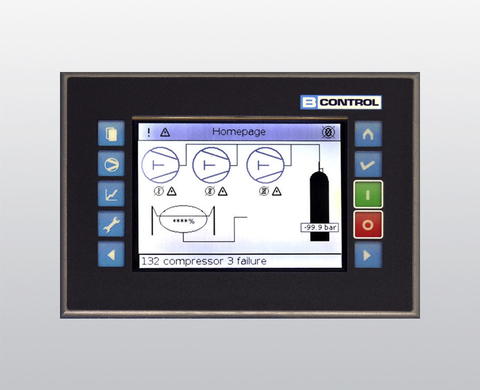 Pantalla del B-CONTROL II