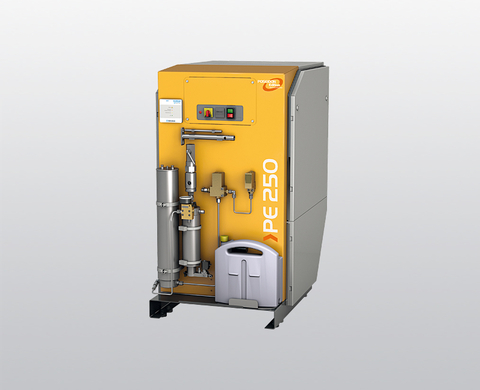 Compresseur d'air respirable BAUER PE-MVE avec système de filtration plus puissant P 41 et surveillance de la cartouche du filtre SECURUS Compresseur d'air respirable BAUER PE-MVE avec système de filtration plus puissant P 41 et surveillance de la cartouche du filtre SECURUS
